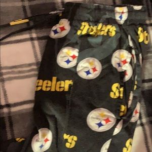 Theses are a small Steelers pajama pants